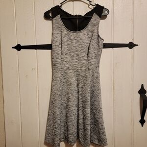 Athletic Dress Sleeveless Gray Comfort Knit Midi Size Medium